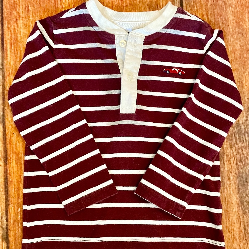Janie and Jack.  Long-sleeved Henley